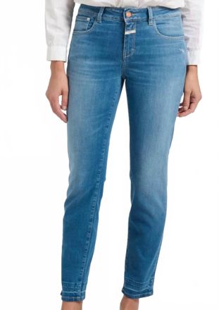 Closed Womens A Better Blue Baker Jean In Mid Blue