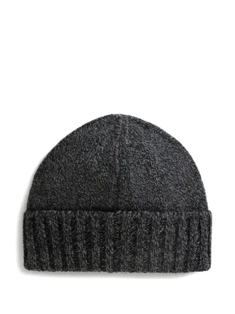 Woolrich ribbed wool beanie - men - Wool - M - Grey