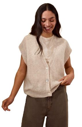 Celtic & Co. Grown On Button Up Sleeve Cardigan in Oatmeal at Nordstrom, Size X-Small