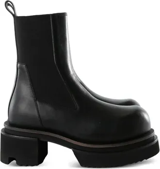 Rick Owens Boots Leather Beatle Bogun