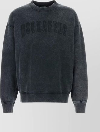Dsquared2 washed cotton sweatshirt