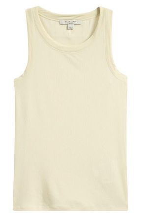 AllSaints Rina Rib Tank in Haze Green at Nordstrom, Size X-Small