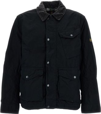 Barbour Black Shirt Collar Jacket