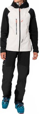 Salewa Sella Durastretch Hybrid Jacket In Blackout