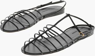 Proenza Schouler Leather Sandals CAGE with Leather Sole size 41