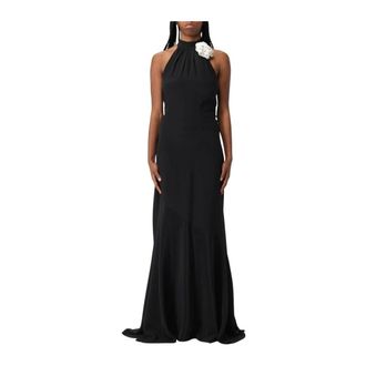 Karl Lagerfeld Elegant Knee-Length Dress with Belt Detail