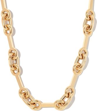 Lauren Rubinski 14K Yellow Gold Medium Mixed Chain Necklace - Womens - 14kt Gold