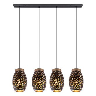 Globo Lighting L&aacute;mpara Colgante - Narri - Dorado - Metal - Gran L&aacute;mpara - Globo