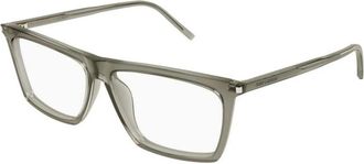 Saint Laurent Optical Frame - Heren - Brillen - Bruin - 57 MM - Accessoires