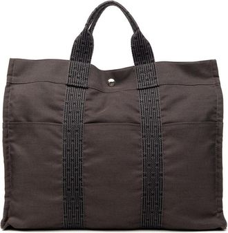 Herm&egrave;s Pre-owned Hermes Canvas Herline MM Ladies MOXADPAKGW661UJ5