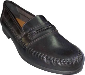 Giorgio Brutini Mens Weave Loafer In Black