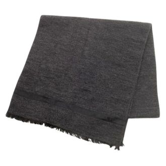 Fendi Pre-owned Scarves, female, Gray, Size: ONE SIZE Pre-owned Stole