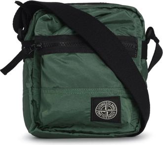 Stone Island Cross Body Messenger, male, Green, ONE SIZE, S0251 Crossbody Bag