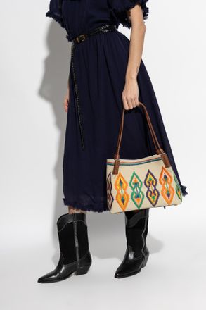 Etro Libra Medium Shoulder Bag, Womens, Beige