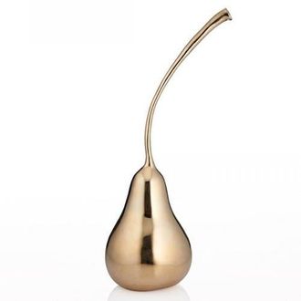 Lunares Pear Sculpture in Gold at Nordstrom