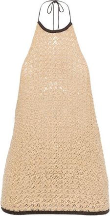 Sir. Crochet Halterneck Top