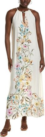 Vince Camuto High Neck Flowy Maxi Dress