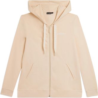 Freddy Felpa Cappuccio e Zip in Tessuto Fiammato e Coulisse FREDDY