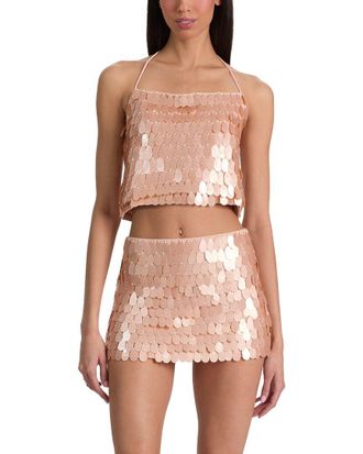 Alice & Olivia Alice + Olivia Grazi Paillette Top