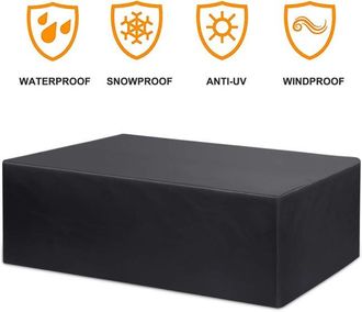 OEM Funda Para Muebles De Jard&iacute;n, Funda Impermeable Para Mesa De Jard&iacute;n, Funda Protectora Para Muebles De Jard&iacute;n Y Zona De Estar - 35026090 Cm