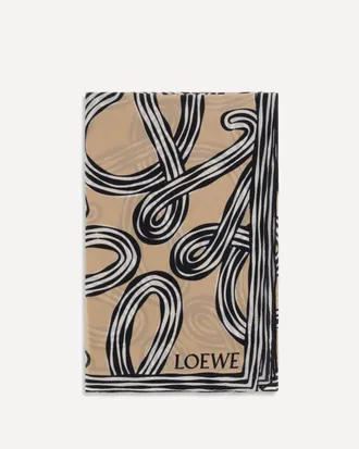 Loewe Silk Scarf by Loewe x Paulas Ibiza Female UNI
