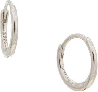 Petit Moments 18K Plated Stainless Steel Hoop Earrings