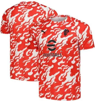 Puma Mens Puma Red AC Milan 2025/26 Pre-Match dryCell Training Jersey at Nordstrom, Size Xx-Large