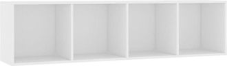 vidaXL Vidaxl - Estanter&iacute;a/mueble Para Tv Blanco 143x30x36 Cm