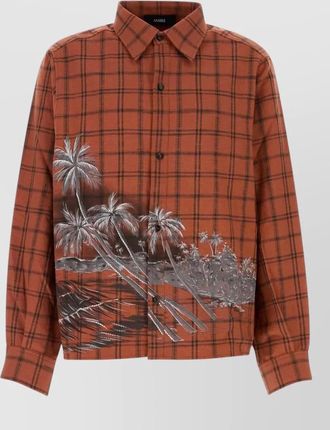 Amiri flannel shirt
