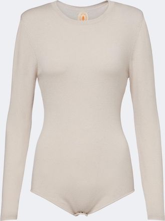Jardin Des Orangers Wool and cashmere bodysuit