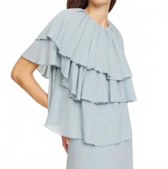 By Malene Birger Nina Top In Arona Blue