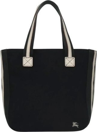 Burberry Pre-owned Tote Bags, female, Black, Size: ONE SIZE Pre-owned Vintage Tote Bag