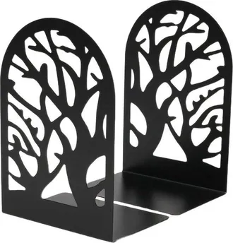 OEM Sujetalibros De Metal Con Forma De &Aacute;rbol: Sujetalibros Decorativos Para Organizar Libros En Estantes Y Escritorios