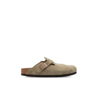 Birkenstock Boston BS - Dames - Slip ons - Beige - 40 EU - Su&egrave;de - Schoenen