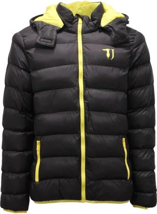 Trussardi Gewatteerd Jeansjack - Heren - Winterjassen - Zwart - 2XL - Polyester - Jassen