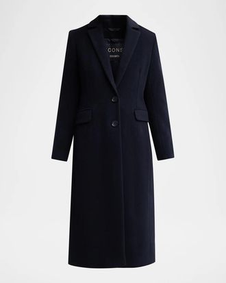 Cinzia Rocca Icons Wool-Blend Longline Coat