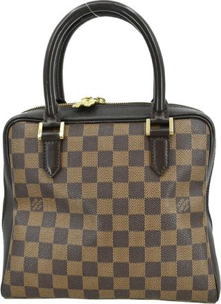 Louis Vuitton Brera Handbag Damier Brown Canvas Handbag (Pre-Owned)