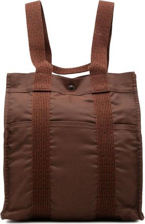 Herm&egrave;s Pre-owned Hermes Canvas Herline Backpack MM Unisex XVQQBC4LKLR2JDHW