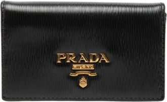 Prada Pre-owned Wallets, female, Black, Size: ONE SIZE Pre-owned Coin Purse