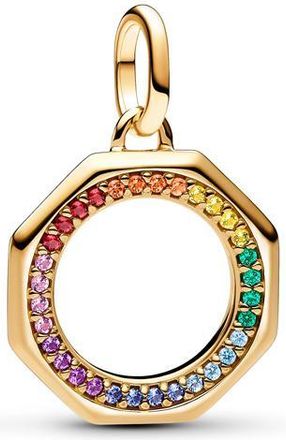 Pandora ME Rainbow Medallion Charm 14k gold plating