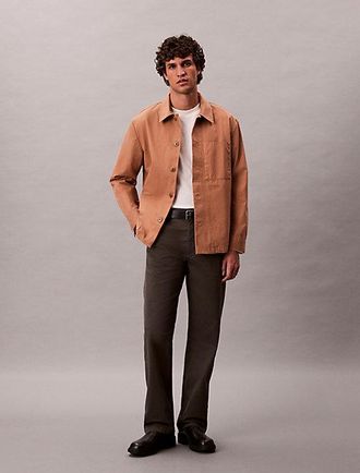 Calvin Klein Pantal&oacute;n Recto Estilo A&ntilde;os 90