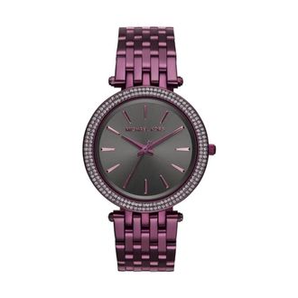 Michael Kors Accessoires, Dames, Paars, ONE Size, Mk 3554 Horloge