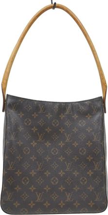 Louis Vuitton Looping Monogram Canvas Brown Canvas Handbag (Pre-Owned)