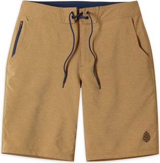 Stio | Mens CFS Board Short - 10.5, Size 30 in Mudslide Heather