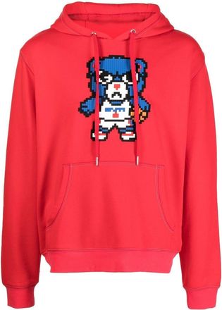 Mostly Heard Rarely Seen Philadelphia graphic-print hoodie - men - Cotton - M - Red