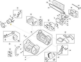 STIGA Sports Tapa Base De Carga Para Serie Original Stiga 500 - 1126-9176-01