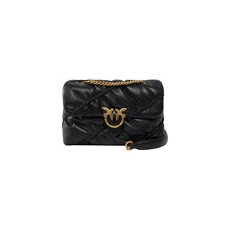 Pinko Love Puff Crinckle Classic Sheep - Bags - Mujer - Negro - ONE SIZE