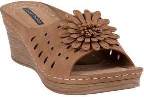 Good Choice Shoes Mayday Wedge Sandal in Tan at Nordstrom Rack, Size 7.5