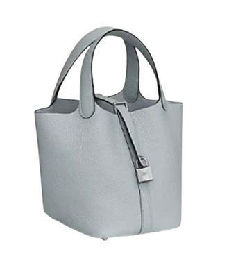 Herm&egrave;s HERM&Egrave;S Picotin 18 Lock In Blue Pale