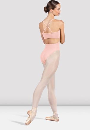 Bloch BLOCH Ladies Emi Open Back Leotard, Light Pink